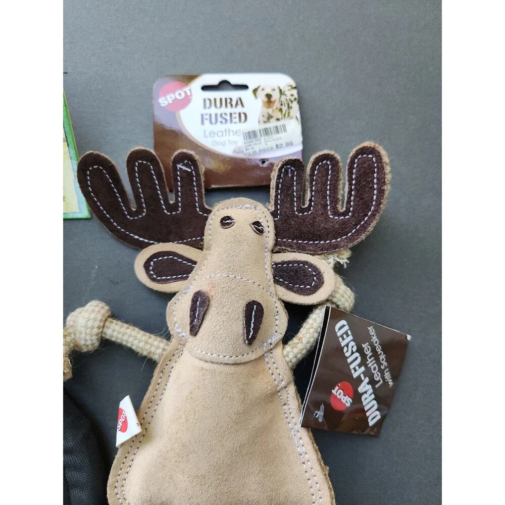 Dog Toys Coleman Frisbee Humunga Lips Leather Moose